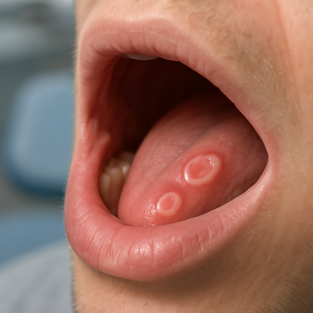 hiv mouth sores